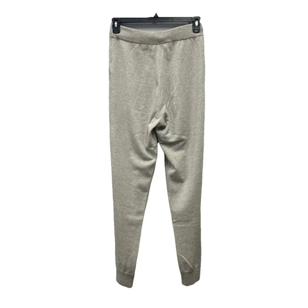 Ralph Lauren Purple Label Collection Women’s Cashmere Jogger Pants Gray Italy M - Picture 15 of 15